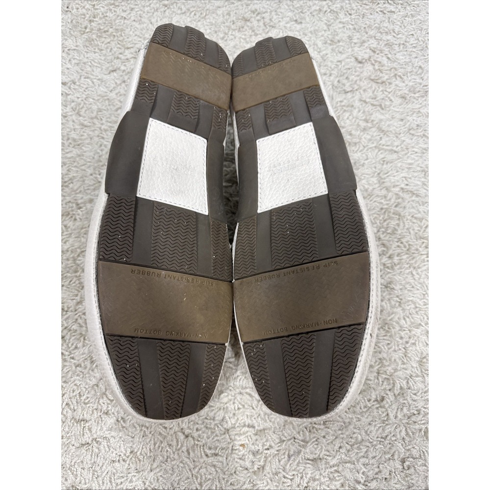 Sperry Top-Sider Pilot Collection Cream Perforated Slip On Loafers Boat Shoes 12 - Picture 10 of 13